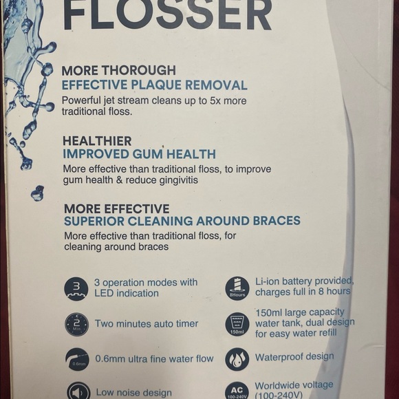 Water flosser new in box - Picture 3 of 7